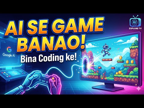 AI Se Game Banana Hua Aasan! (Google AI & Tools) 🕹️