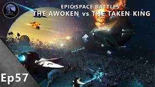 EPIC Space Battles | The Awoken vs The Taken King | Destiny 2