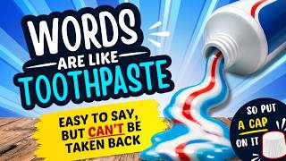 Words are like Toothpaste! | Object Lesson on the Power of Words | Sunday School Lesson for Kids