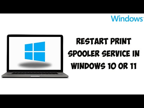 How To Restart Print Spooler Service In Windows 10 Or 11 PC Or Laptop