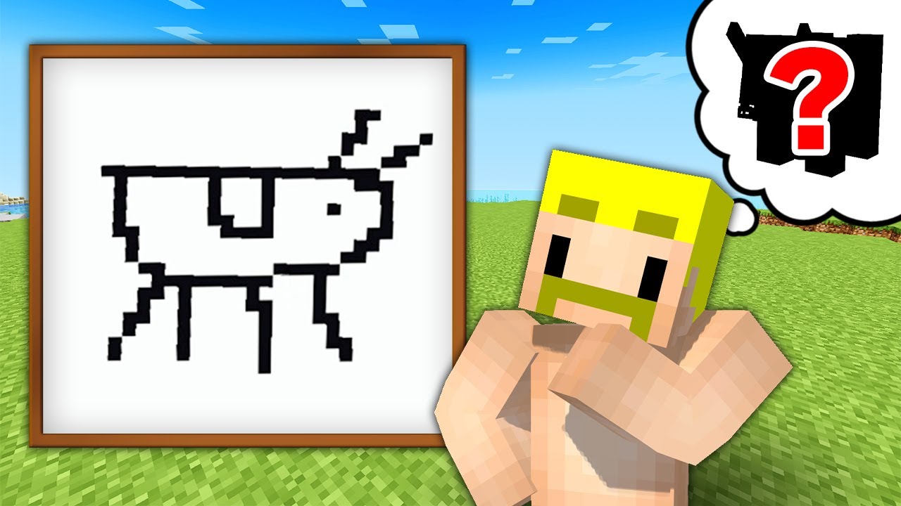 10秒で描いたアイテム持ってこい！【マイクラ】