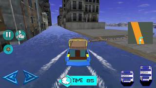 Power Boat Crazy Taxi Sim 3D Android Gameplay 2018 screenshot 1