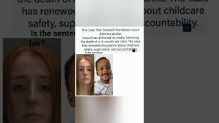 Daycare Worker Jailed After Child's Death ⚖️ #FYP #Shorts #Justice