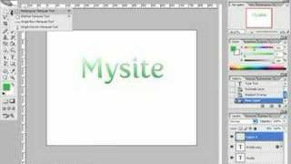 Super Simple Photoshop Web 2.0 Logo