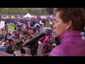 Christiana Figueres speaks at the March for Science in DC, April 22, 2017
