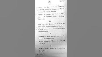 IGNOU June 2025, MLIS, MLII-102, question Paper 📝 #ignou #exampaper #june2025 #pyq #questionpaper