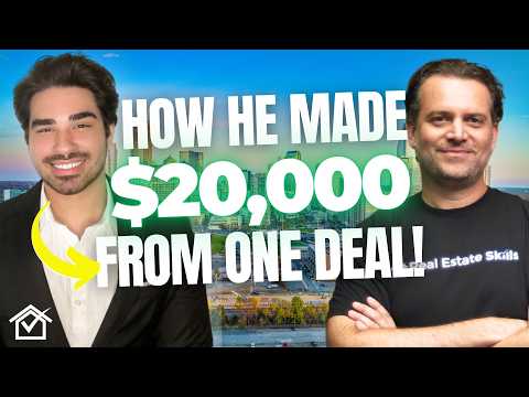 Wholesaling in North Carolina, how Landon made 20K video
