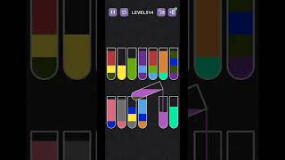 Water sort puzzle - Level 514