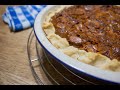 Almond pie with coconut oil crust