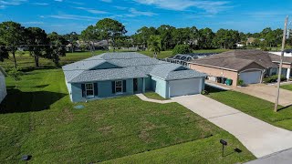 4 Bed 3 Bath New Construction Homes Mid $400s in Port St Lucie Florida! No HOA | Torino Neighborhood