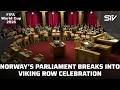 Norwegian Parliament Performs Viking Row Ahead of Football Action 🇳🇴⚽ | ZO1T