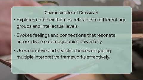 How Do You Define Literary Crossover Precisely?