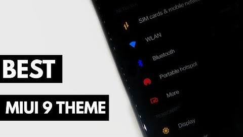 Best 5 Miui 9 Theme For March 2018!Redmi Note 4/Redmi 4