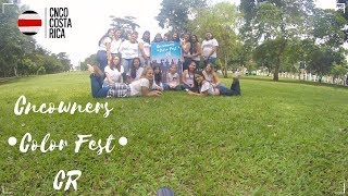 Primera Reu Cncowners Color Fest Costa Rica