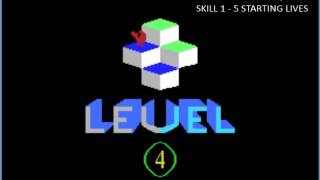 Colecovision QBert Game 1 249245 points