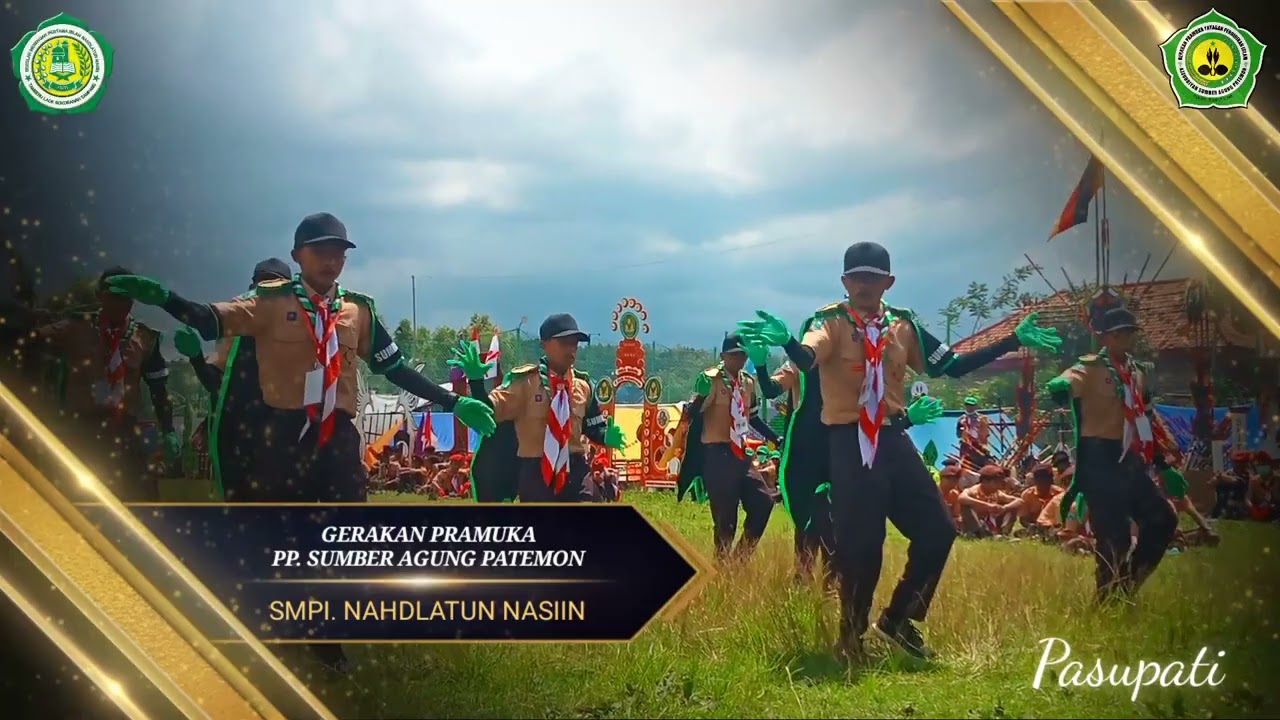 Lomba YEL-YEL Oleh regu PANDAWA - PASUPATI Kontingen SMPI. NAHDLATUN NASIIN di PARISADA XVII 2022