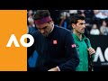 Roger Federer and Novak Djokovic enter Rod Laver Arena (SF) | Australian Open 2020