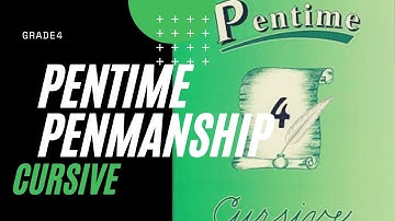 Pentime Penmanship Cursive 4 ~ Homeschool Handwriting Curriculum Flip-Through