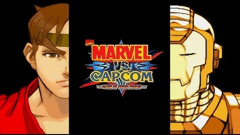 Marvel vs Capcom | Duo Team Attack | Ryu (Ken Mode) & Gold War Machine
