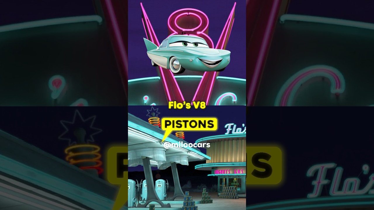 Знаете ли вы кафе Flo's в сериале «Тачки»?