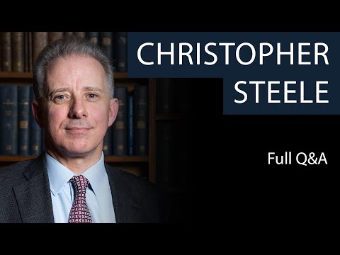 Former MI6 Officer, Christopher Steele | Full Q&A | Oxford Union