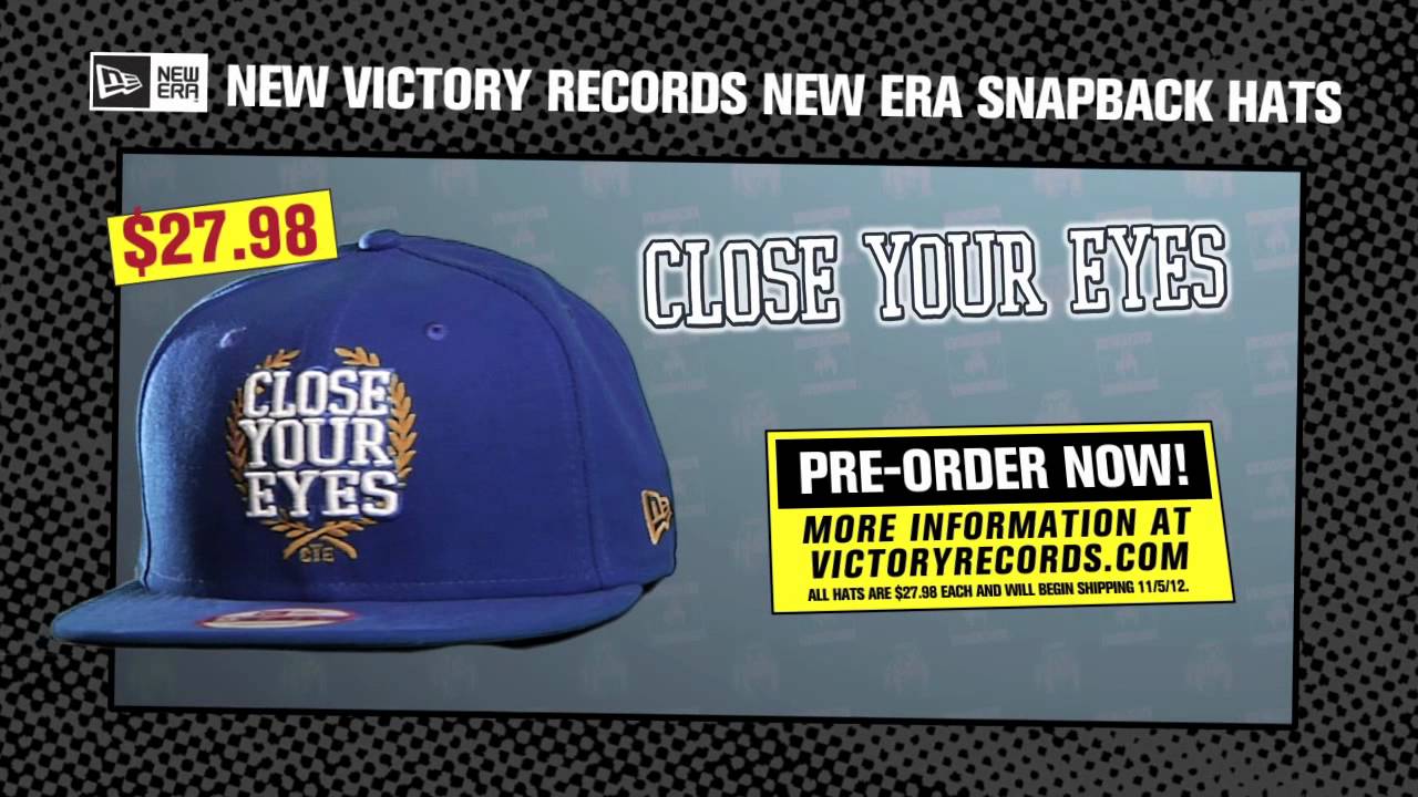 New VICTORY RECORDS New Era Snapbacks - Available NOW!