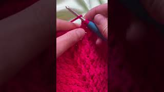 Current obsession - the Alpine Stitch 😍 #crochet #crocheting #alpinestitch