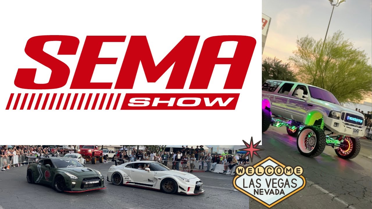 The Complete SEMA Cruise Sema Show 2023 (Friday) YouTube