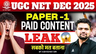 Ugc Net Paper 1 Pyq, Test Series, Notes Ugc Net Paper 1 Free Study Material By Abhishek Sir