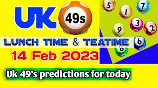 uk49 teatime predictions for today 14 February 2023 | today uk 49 lunchtime prediction uk49 teatime predictions for today 14 February 2023 | today uk 49 lunchtime prediction