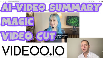 AI Video Summarisation - Magic Video Cut using Videoo.io