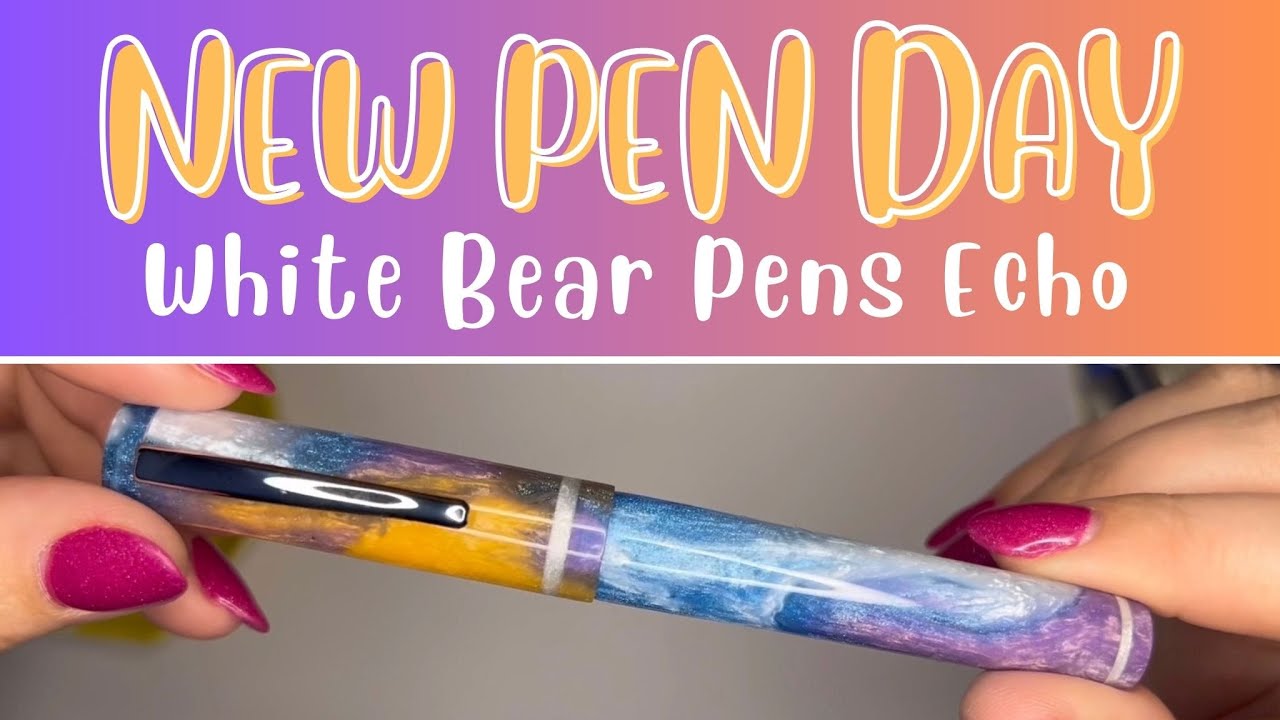 White Bear Pens Echo ️ Female Pen Maker!! YouTube