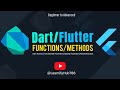 dart Functions | Dart Functions Tutorial | Flutter Full Course for beginners | In Urdu Hindi