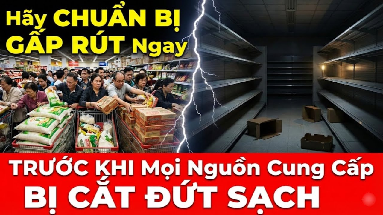 Đừng Đợi Đến Khi TRẮNG TAY Mới Hối Hận: 6 Bước Tự Vệ Trước Thảm Họa Cung Ứng Đang Ập Đến Gần