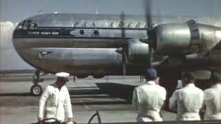 Boeing Model 377 Stratocruiser Airline B-roll | Boeing Classics