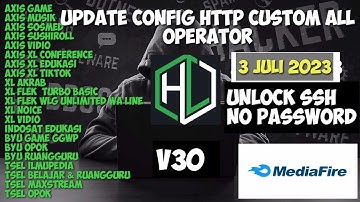 UPDATE CONFIG HC All OPERATOR  3 July  2023 | No Password | UNLOCK SSH