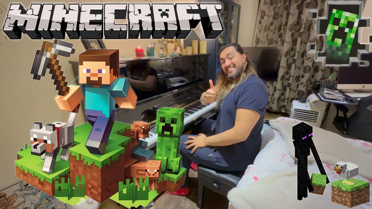 Wet Hands – Minecraft Piano Cover | Arranged by Sheet Music Boss | Daniel Fakhrnia – The Pianist