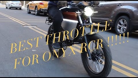 “DAT” DOMINO THROTTLE HARNESS MANUAL FOR ONYX RCR