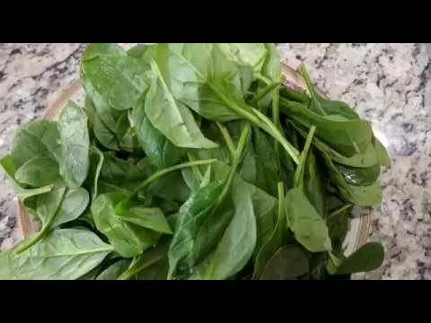 Quick Easy Spinach soup