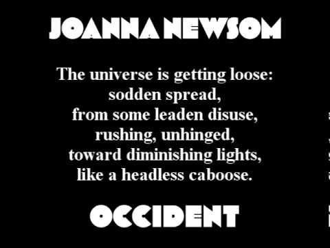 Joanna Newsom - Occident (with lyrics)