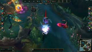 Gragas E+smite banshee's veil+flash