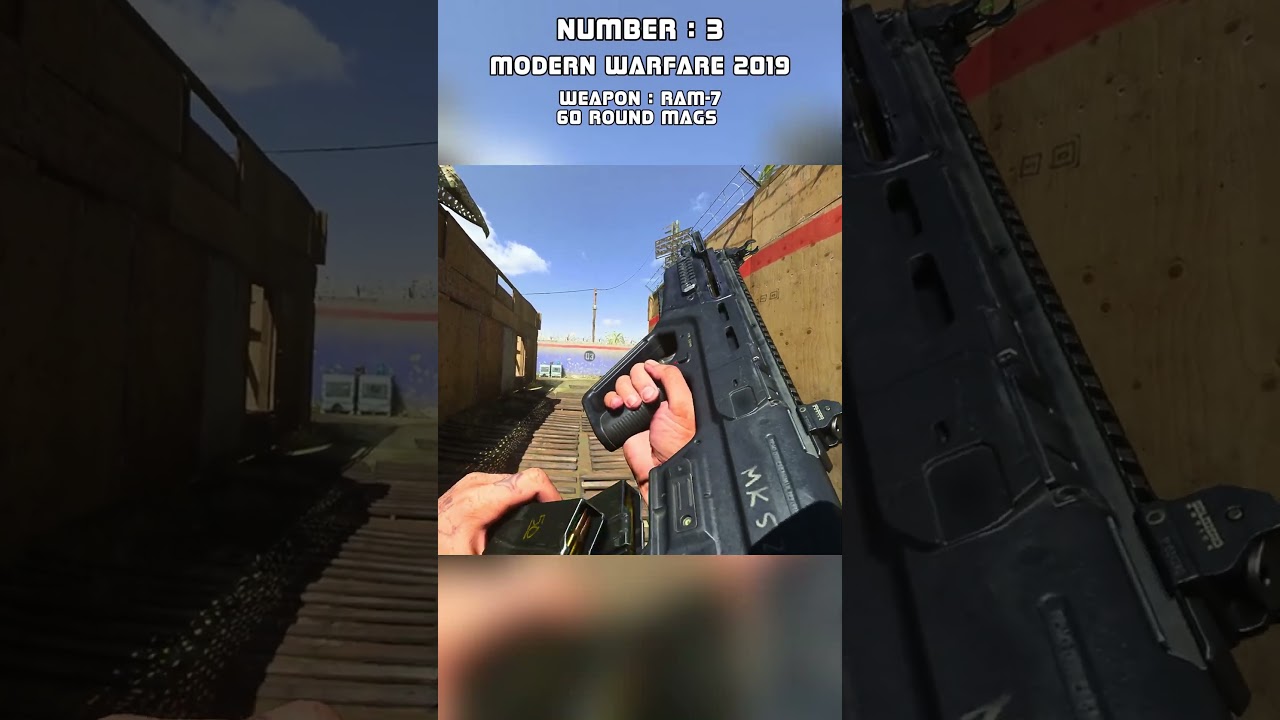 Top 7 Ranking Assault rifle Extended Mag Reload : Modern Warfare [2019] 