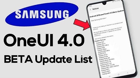 Samsung OneUI 4.0 Android 12 Beta Is Here - A50 A50S A51 A52 A71 M21 M31 M31S M51 A21S S21 S20 S10