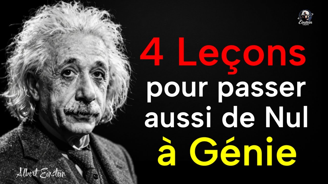 Les 4 Piliers du Développement Personnel selon Einstein