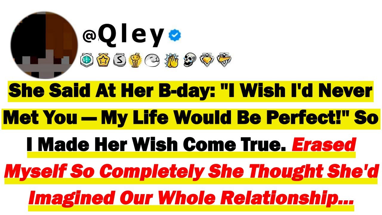 В свой день рождения она сказала: «Лучше бы я тебя никогда не встречала — моя жизнь была бы идеал...