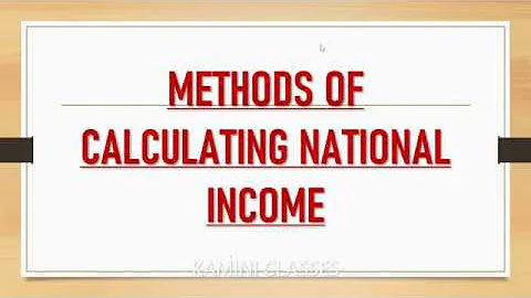 Macro Economics | Class 12| Lecture 7| METHODS OF ...