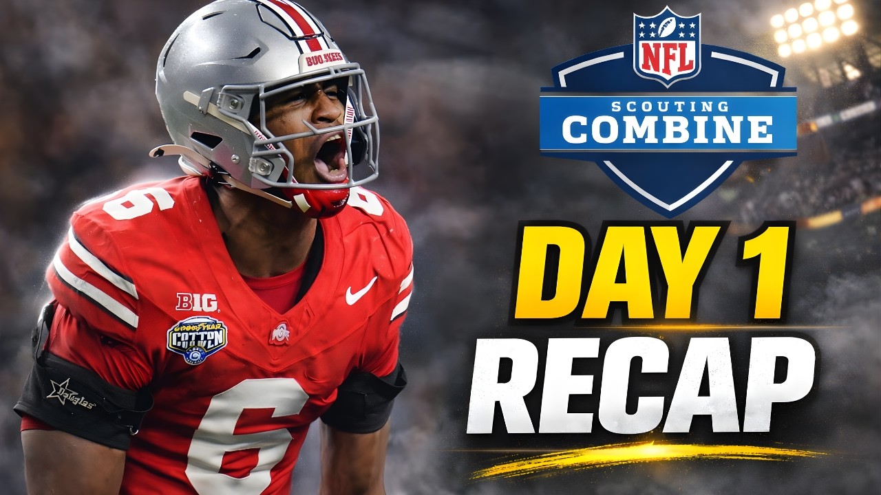 Sonny Styles & Caleb Banks Steal the Show | NFL Combine Day 1 Recap