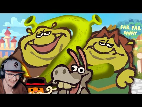 ШРЕК 2 ► НАСТОЯЩАЯ ВЕРСИЯ ( The Ultimate "Shrek 2" Recap Cartoon ) | Реакция