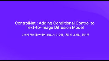 ControlNet : Adding Conditional Control to Text to Image Diffusion Model