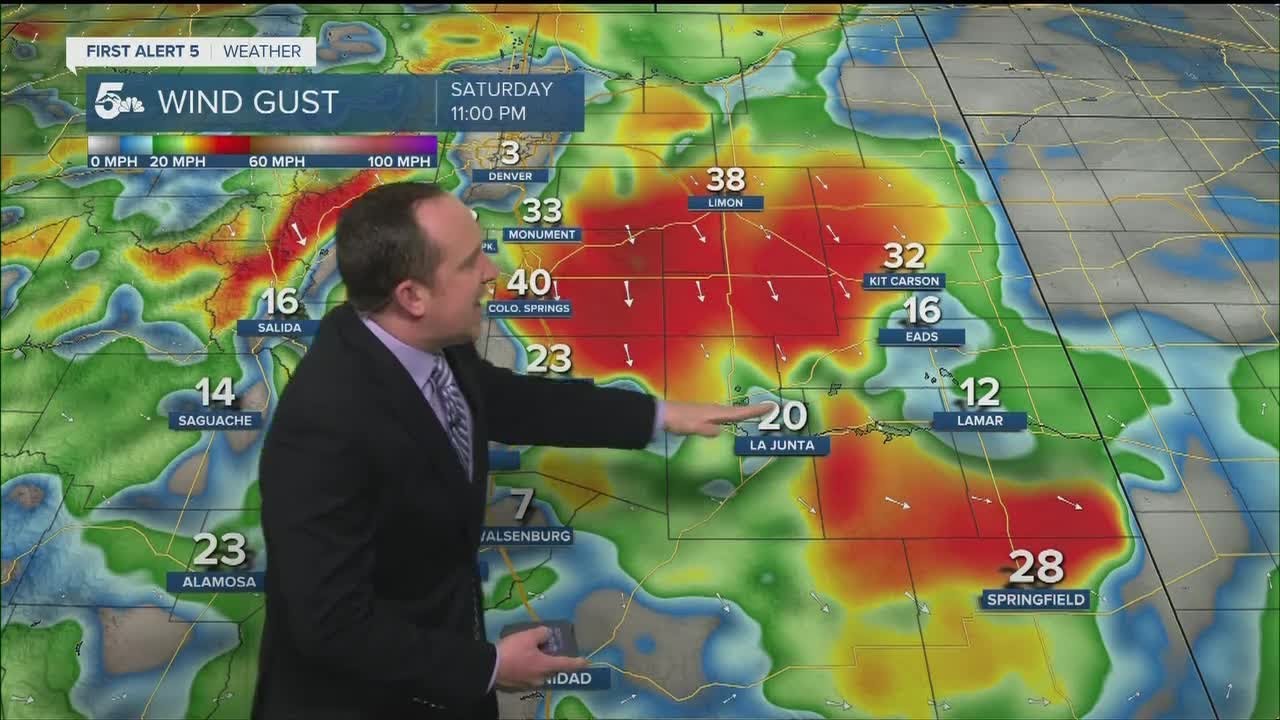 Saturday starts nice and ends with a cold front - YouTube